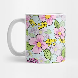 Floral Pattern Art Design Mug